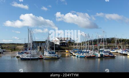 Arun Yacht Club, Littlehampton, West Sussex, Angleterre, Royaume-Uni Banque D'Images