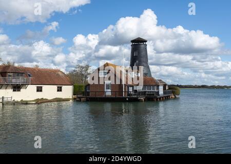 Langstone Mill, Langstone Harbour, Havant, Hampshire, Royaume-Uni Banque D'Images