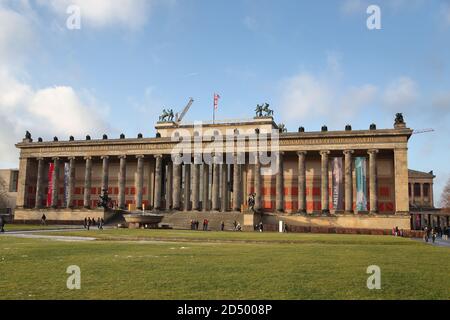 Ancien musée de Berlin, Allemagne Banque D'Images