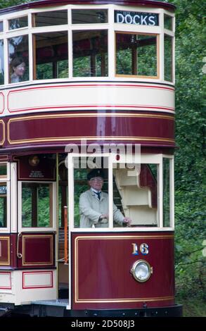 Beamish, le musée vivant du Nord. Banque D'Images