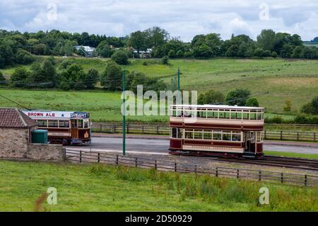 Beamish, le musée vivant du Nord. Banque D'Images