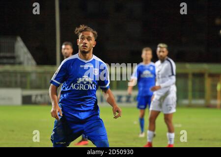 Ligue Pro , Groupe C , 4ème jour . Stade 'Marcello Torre' . Paganese - Cavese 0 -0Giuseppe Guadagni , n.26 Paganese (photo de Pasquale Senatore / Pacific Press/Sipa USA) Banque D'Images