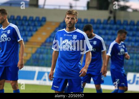 Ligue Pro , Groupe C , 4ème jour . Stade 'Marcello Torre' . Paganese - Cavese 0 -0Alessio Benedetti, n.19 Paganese (photo de Pasquale Senatore / Pacific Press/Sipa USA) Banque D'Images