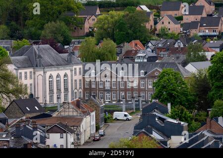 Panorama de la ville de Spa, province de Liège, Belgique Banque D'Images