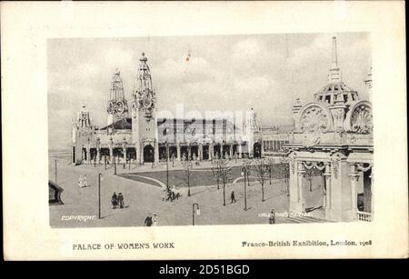 London City, Palace of Women's Work, Franco British Exhibition | usage dans le monde entier Banque D'Images