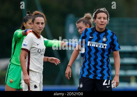 Tefania Tarenzi (FC Internazionale) au cours du FC Internazionale vs AS Roma, Championnat italien de football série A Women, Milan, Italie, 11 Oct 2020 crédit : Banque D'Images