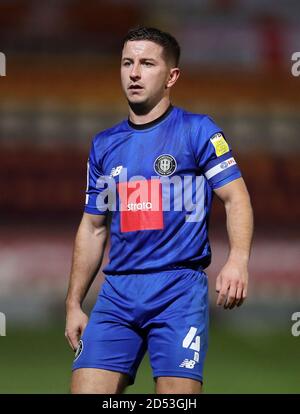 Joshua Falkingham de Harrogate Town lors du match de la Sky Bet League Two au stade énergétique d'Utilita, Bradford. Banque D'Images