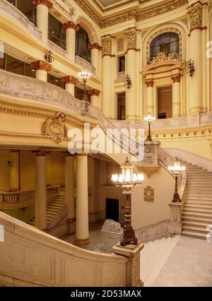 Musée national des Beaux-Arts, intérieur, la Havane, province de la Habana, Cuba Banque D'Images