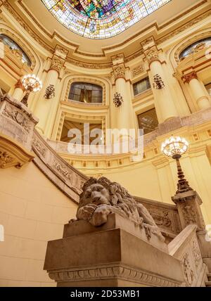 Musée national des Beaux-Arts, intérieur, la Havane, province de la Habana, Cuba Banque D'Images