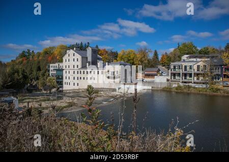 Vue sur Elora Banque D'Images