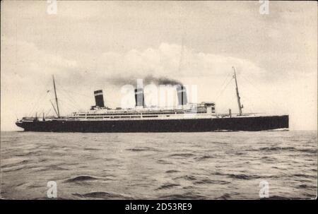 Steamer SS Leviathan, Americas Greatest ship, United States Lines, USL | usage dans le monde entier Banque D'Images