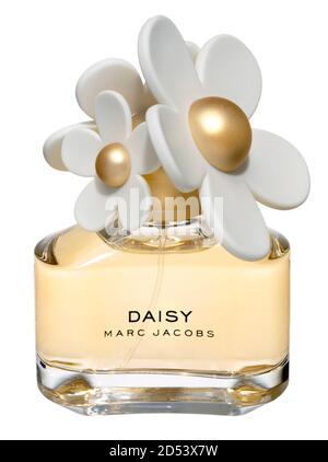 Daisy Marc Jacobs a photographié du parfum sur fond blanc Banque D'Images