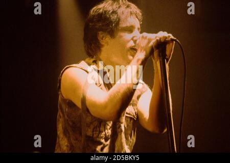 Nine inch Nails se exécutant à la Brixton Academy le 29 novembre 1999. Londres, Angleterre, Royaume-Uni. Banque D'Images
