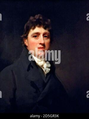 Thomas Telford. Portrait de l'ingénieur civil écossais et architecte Thomas Telford (1757-1834) par Sir Henry Raeburn, huile sur toile, vers 1803 Banque D'Images