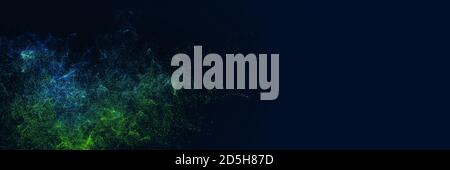 Déplacement de lignes d'arrière-plan abstrait Banque D'Images