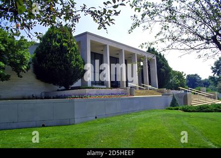 Indépendance Missouri, Bibliothèque présidentielle du président Truman Banque D'Images