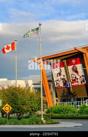 Langley Events Centre, Langley (Colombie-Britannique), Canada Banque D'Images