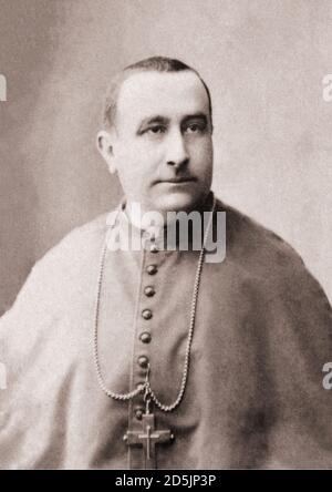 Camillo Siciliano di Rende (1847 - 1897) était un cardinal italien et archevêque de Benevento. Banque D'Images