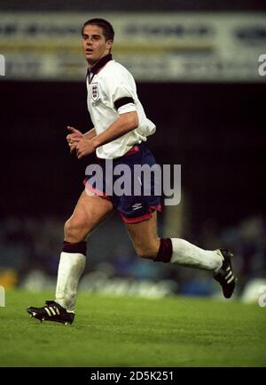 Jamie Redknapp, Angleterre-U21. Banque D'Images