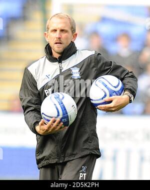 Paul Trollope, le premier entraîneur de l'équipe de Birmingham City Banque D'Images