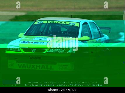 11-AOÛT-96 ... Championnats de voitures de tourisme, Oulton Park... John Cleland, Vauxhall Vectra Banque D'Images