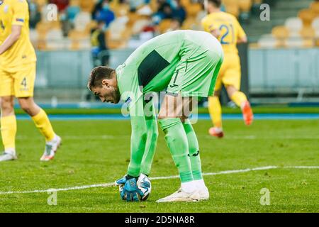 Kiev, Ukraine. 13 octobre 2020. Bushchan d'Ukraine lors du match de la Ligue des Nations de l'UEFA entre l'Ukraine et l'Espagne au stade NSK Olimpiyskiy le 13 octobre 2020 à Kiev, en Ukraine. Crédit : Dax Images/Alamy Live News Banque D'Images