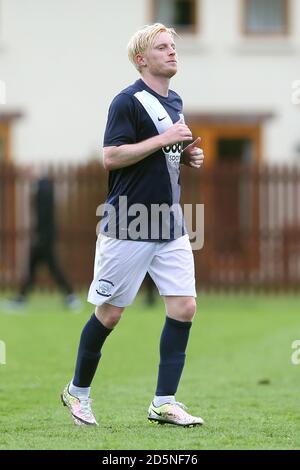 Preston North End's Ben Pringle Banque D'Images