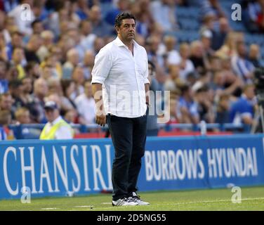 L'entraîneur-chef de Benfica, Rui Vitoria Banque D'Images