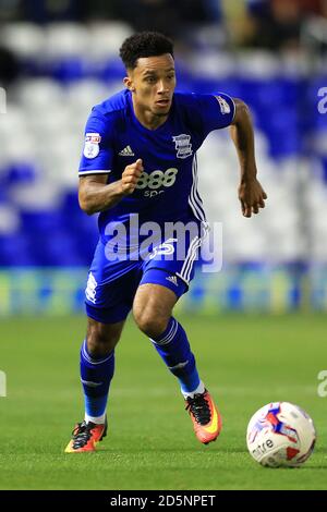 Josh Cogley, Birmingham City Banque D'Images