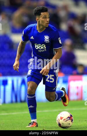 Josh Cogley, Birmingham City Banque D'Images