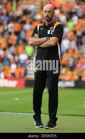 Walter Zenga, directeur de Wolverhampton Wanderers Banque D'Images