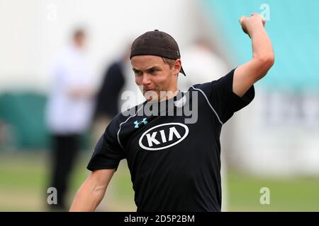 Sam Curran de Surrey Banque D'Images