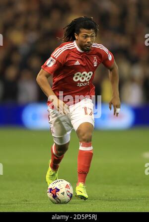 Hildeberto Pereira de Nottingham Forest Banque D'Images