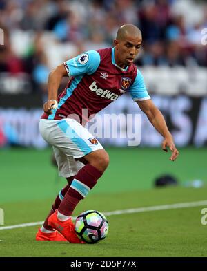 West Ham United's Sofiane Feghouli Banque D'Images