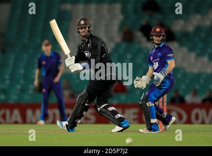 Kevin Pietersen de Surrey en action Banque D'Images