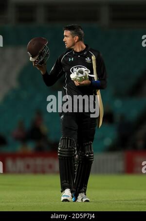 Kevin Pietersen de Surrey Banque D'Images