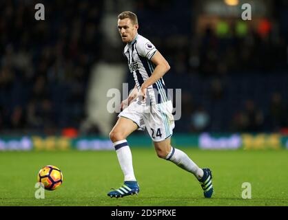 West Bromwich Albion's Darren Fletcher Banque D'Images