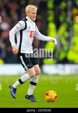 Vous Hughes, Derby County Banque D'Images