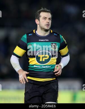 Stephen Myler, Northampton Saints Banque D'Images