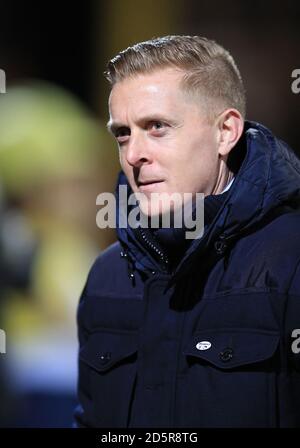 Garry Monk, directeur de Leeds United, avant le match Banque D'Images