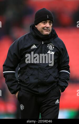 Manchester United coach Ricardo Formosinho Banque D'Images