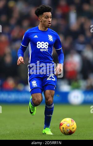 Josh Dacres-Cogley, Birmingham City Banque D'Images