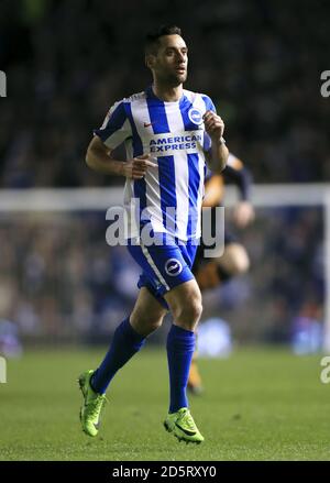 Sam Baldock, Brighton et Hove Albion's. Banque D'Images