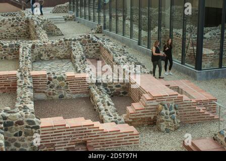 Complexe archéologique de Serdica, Sofia, Bulgarie Banque D'Images