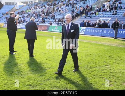 Roy Barry, ancien joueur de Coventry City, lors de la parade des légendes Banque D'Images