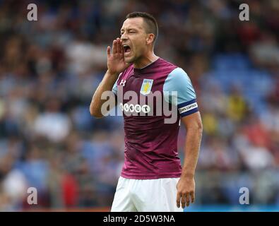 John Terry d'Aston Villa pendant le match de pré-saison Au stade Aggborough Banque D'Images