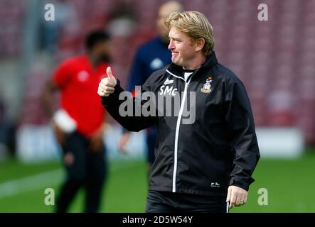 Stuart McCall, directeur de Bradford City Banque D'Images