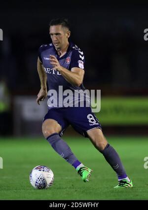 Andrew Crofts de Charlton Athletic Banque D'Images