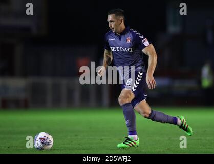 Andrew Crofts de Charlton Athletic Banque D'Images