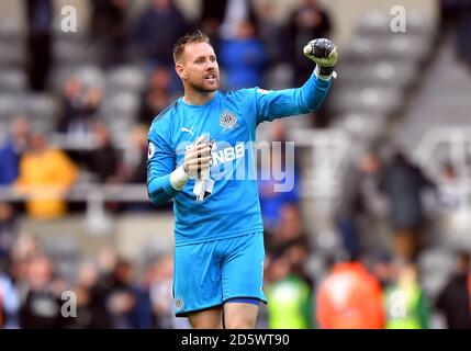 Rob Elliot, gardien de but de Newcastle United Banque D'Images